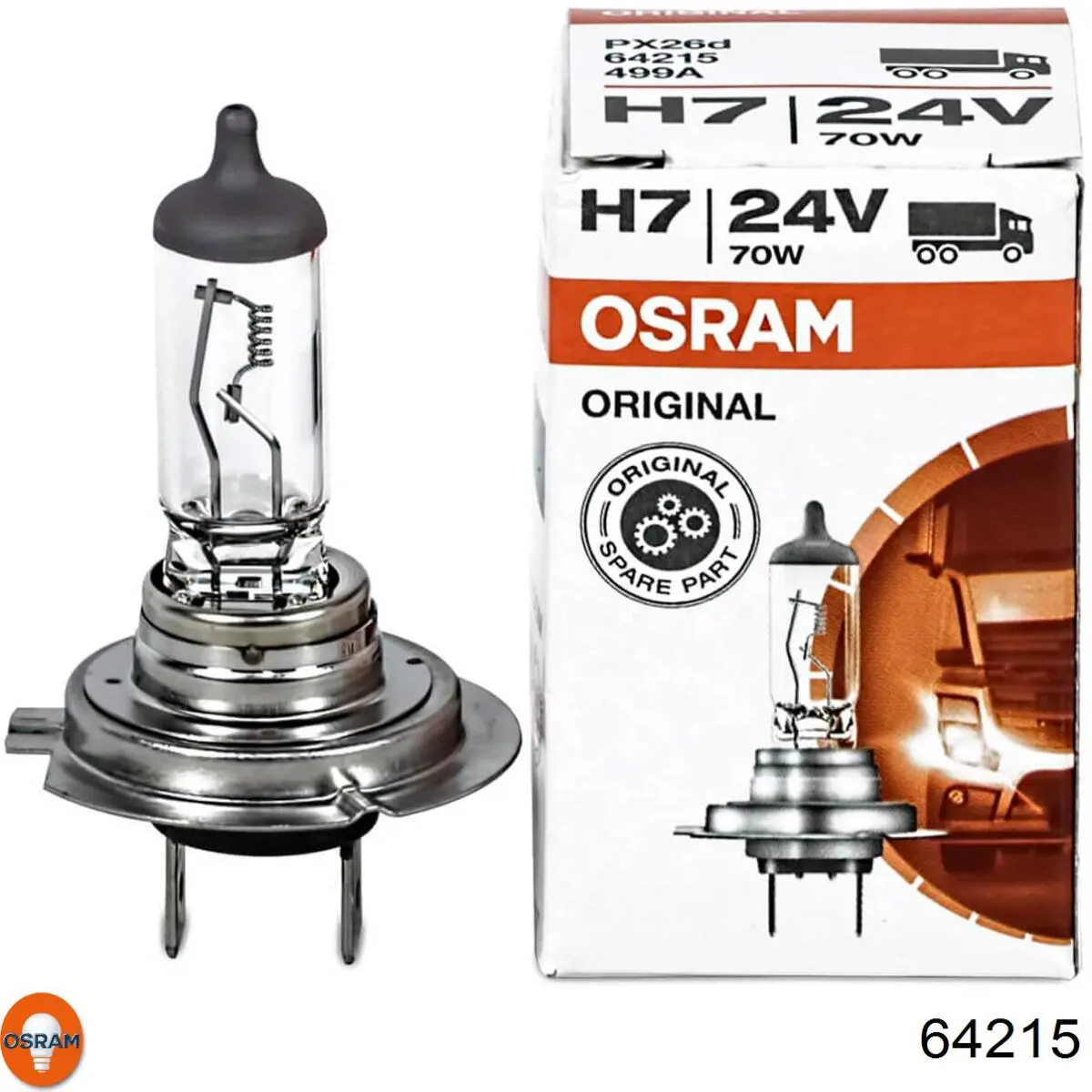Лампочка галогенна 64215 Osram