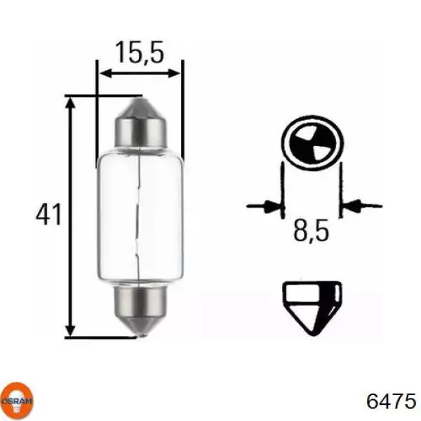 Лампочка 6475 Osram
