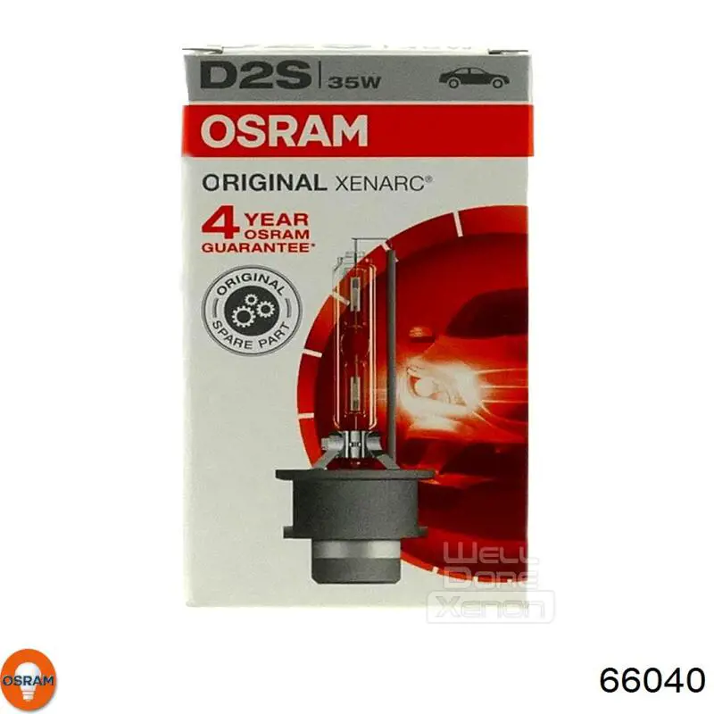 Лампочка ксеноновая 66040 Osram