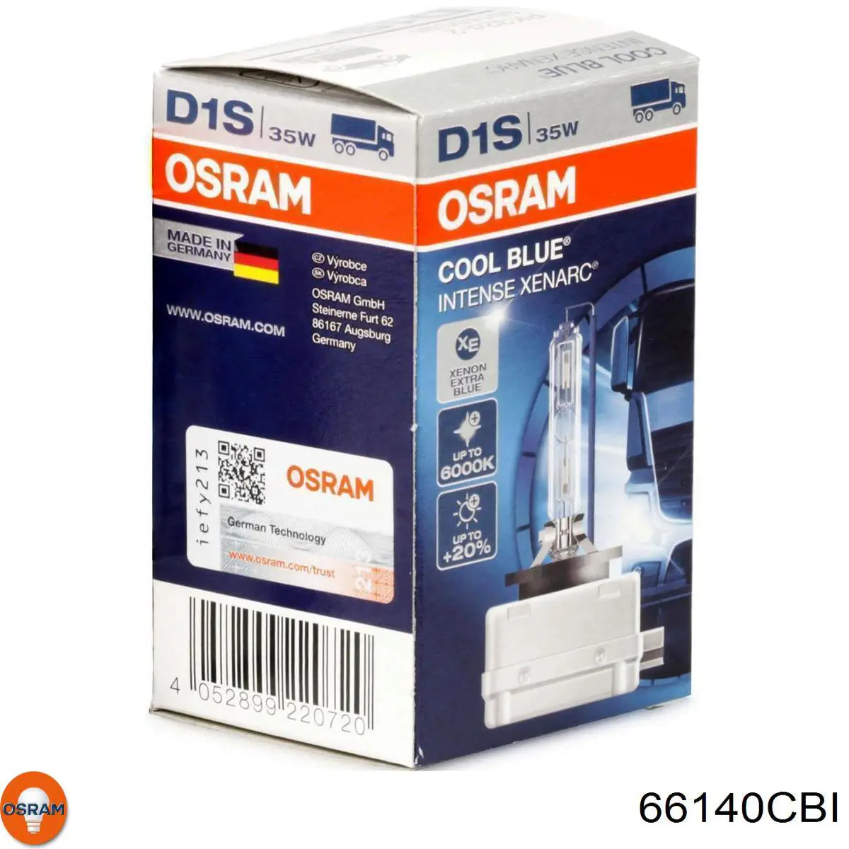 Купити 66140CBI Osram Лампочка ксеноновая