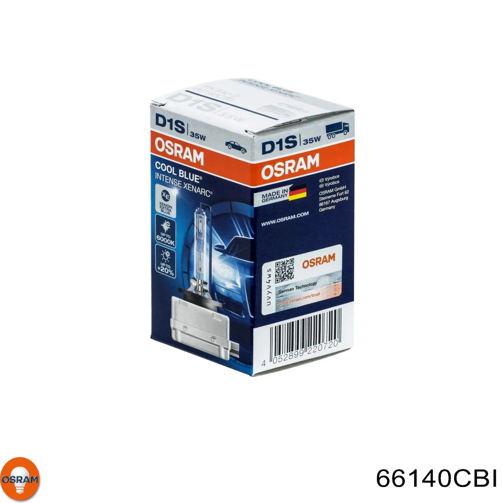 Лампочка ксеноновая 66140CBI Osram