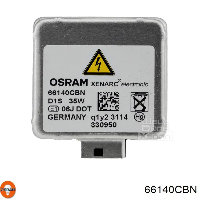 Ксенон Osram 66140CBN ціна, від 40.54 USD