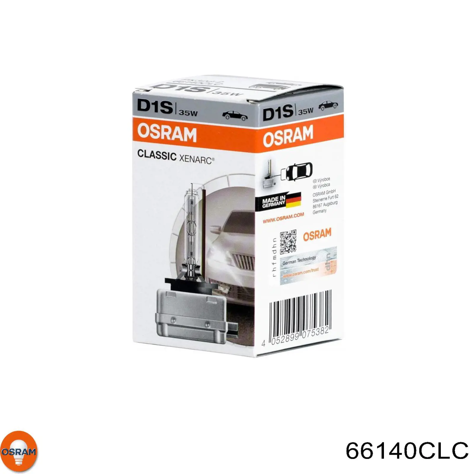 66140CLC Osram Лампочка ксеноновая
