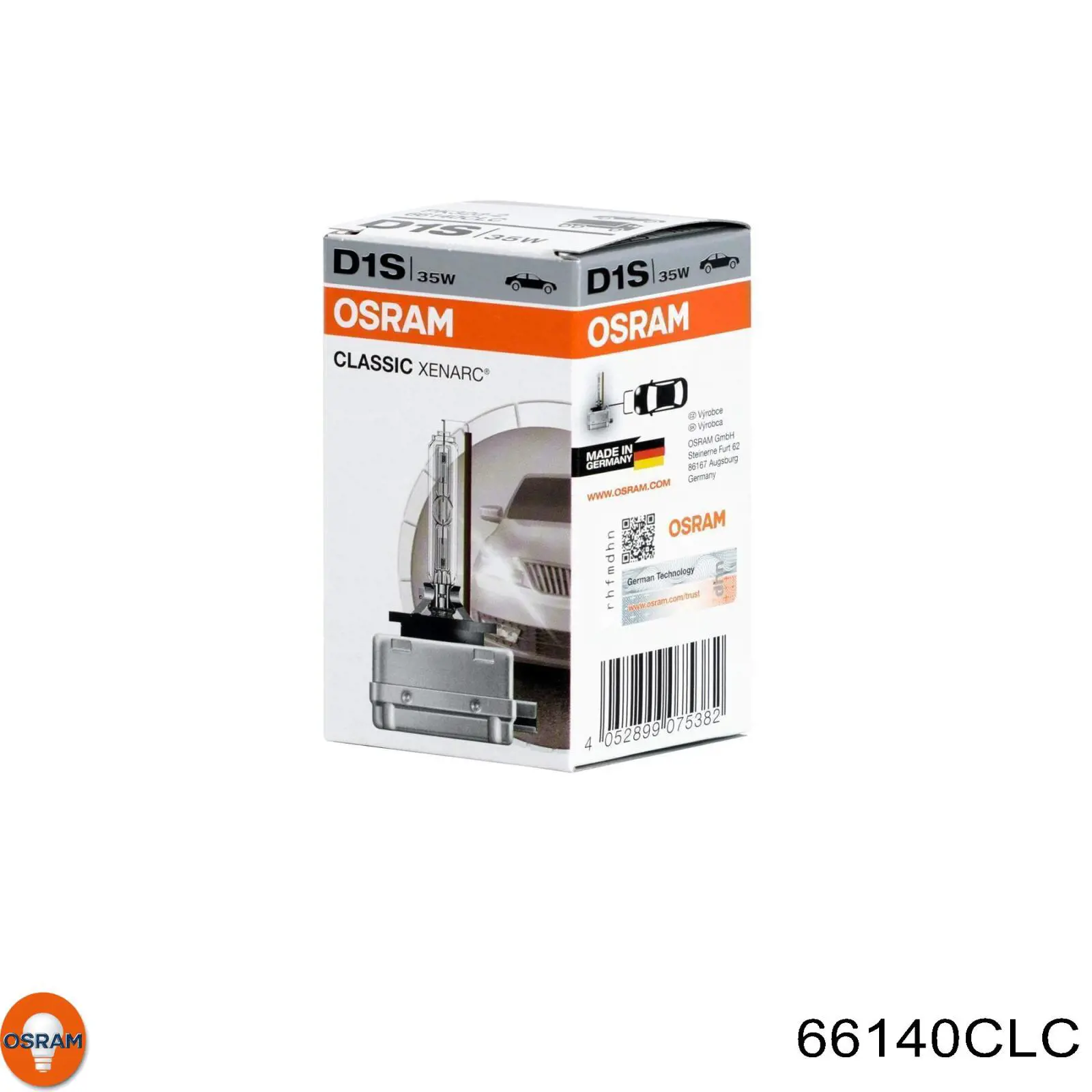 Ксенон Osram 66140CLC ціна, від 46.91 USD