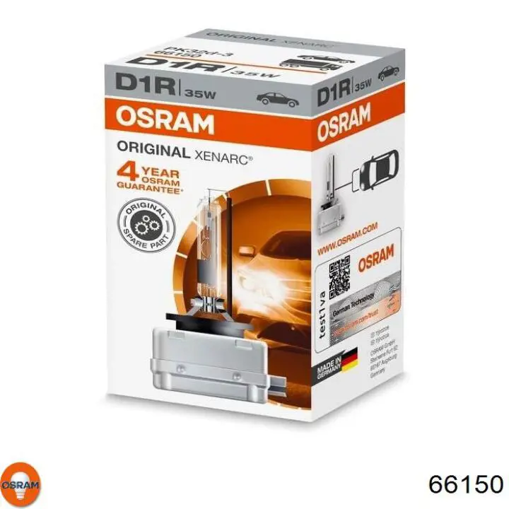 Купити 66150 Osram Лампочка ксеноновая