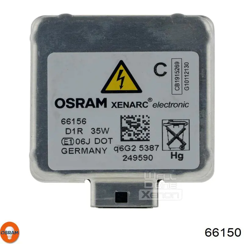 Ксенон Osram 66150 ціна, від 51.41 USD