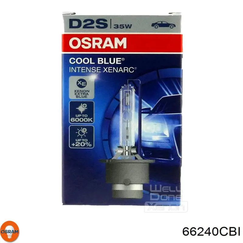 Лампочка ксеноновая 66240CBI Osram