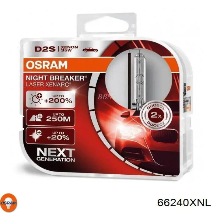 Купити 66240XNL Osram Лампочка ксеноновая
