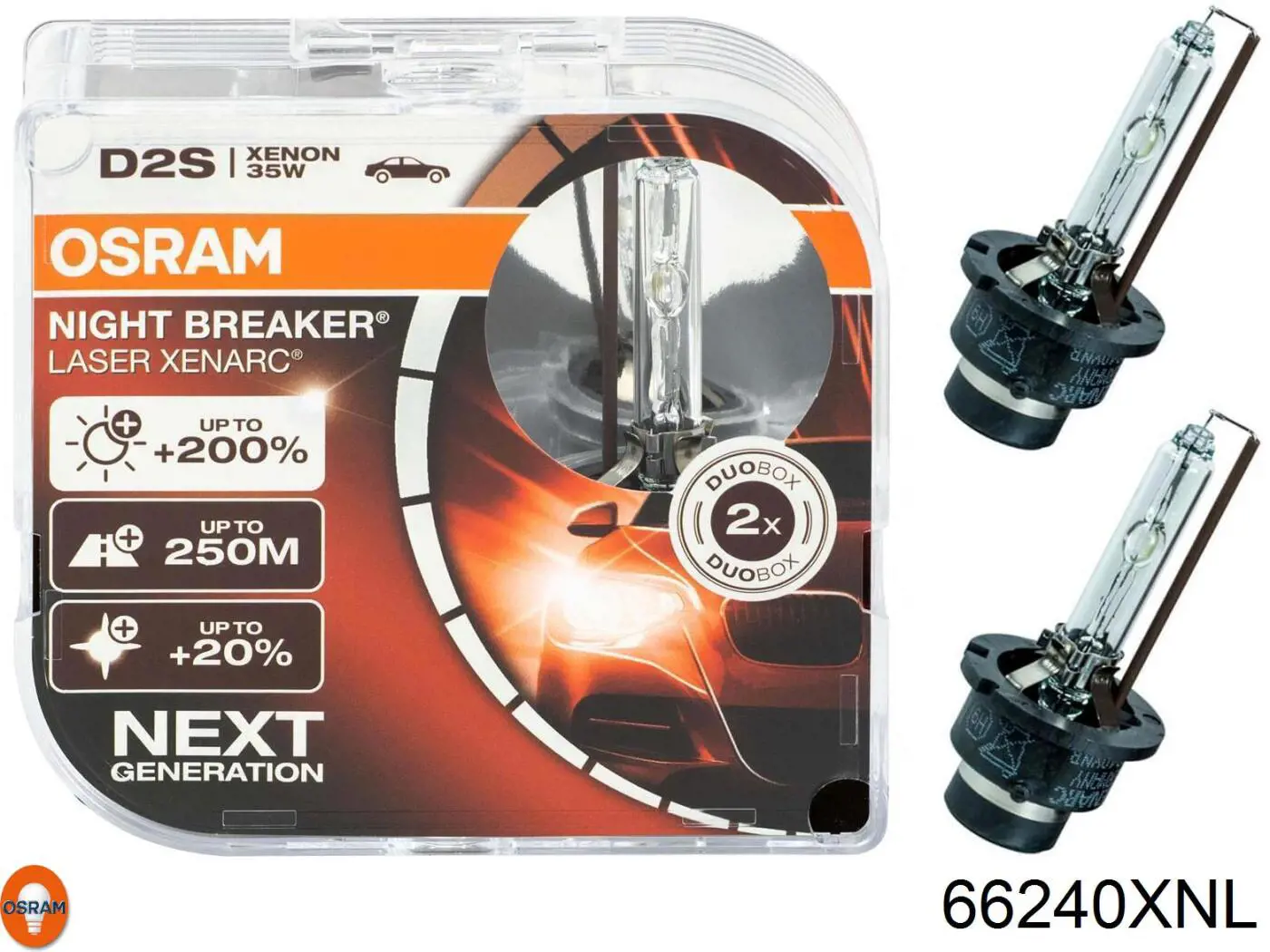 Лампочка ксеноновая 66240XNL Osram