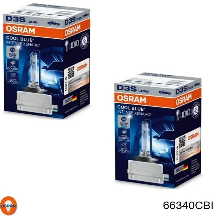 Лампочка ксеноновая 66340CBI Osram