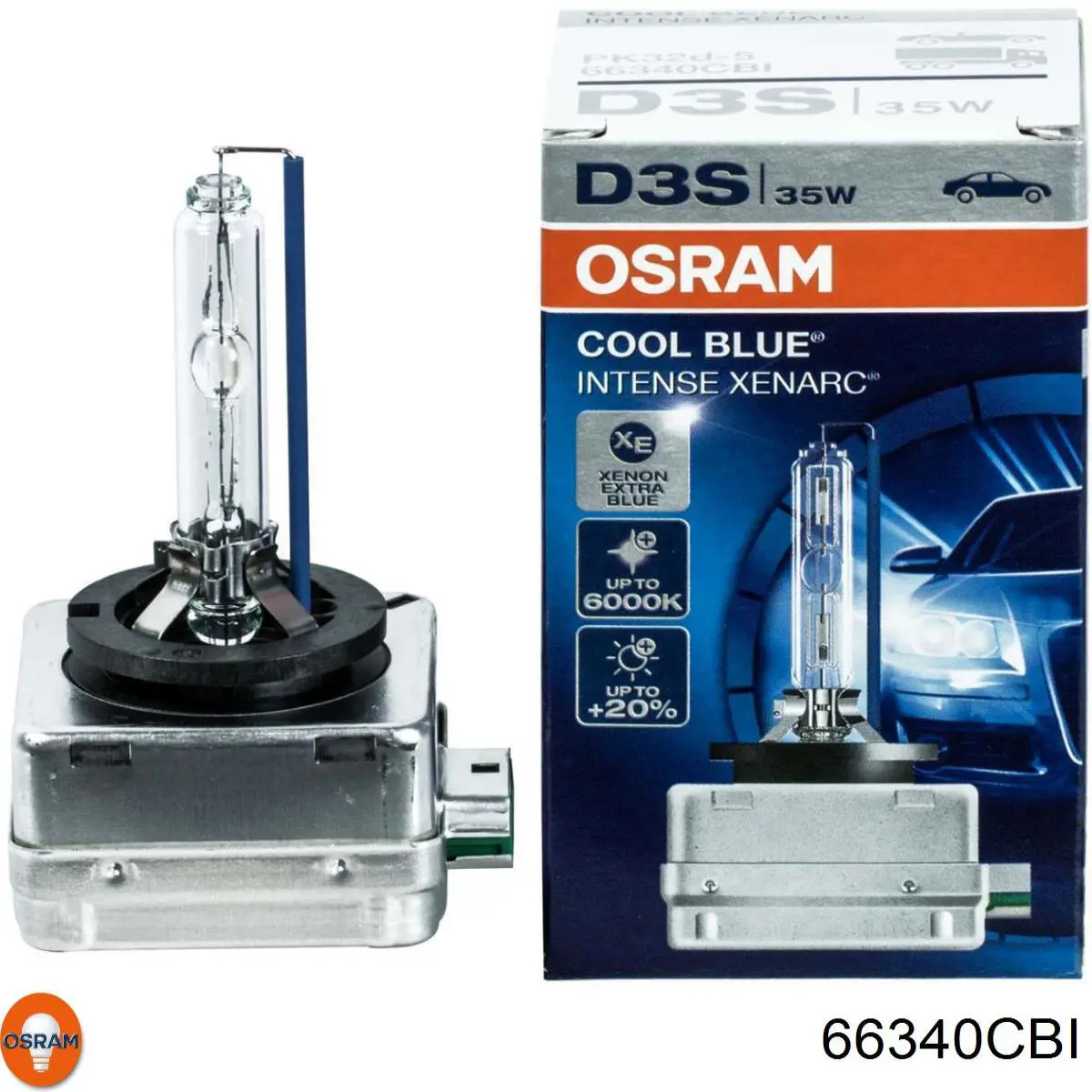 Купити 66340CBI Osram Лампочка ксеноновая
