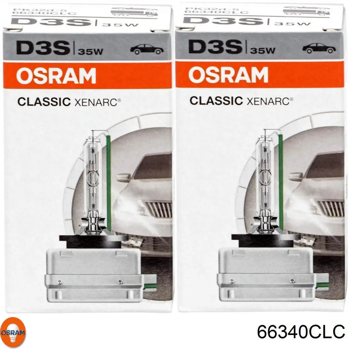 Ксенон Osram 66340CLC ціна, від 55.44 USD