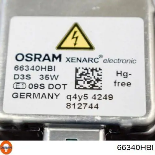 Купити 66340HBI Osram Лампочка ксеноновая