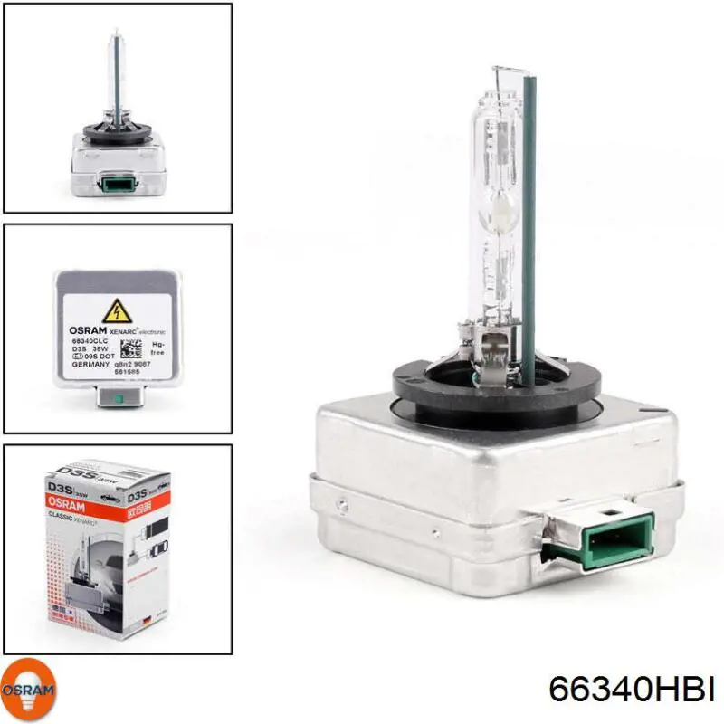 66340HBI Osram Ксенон