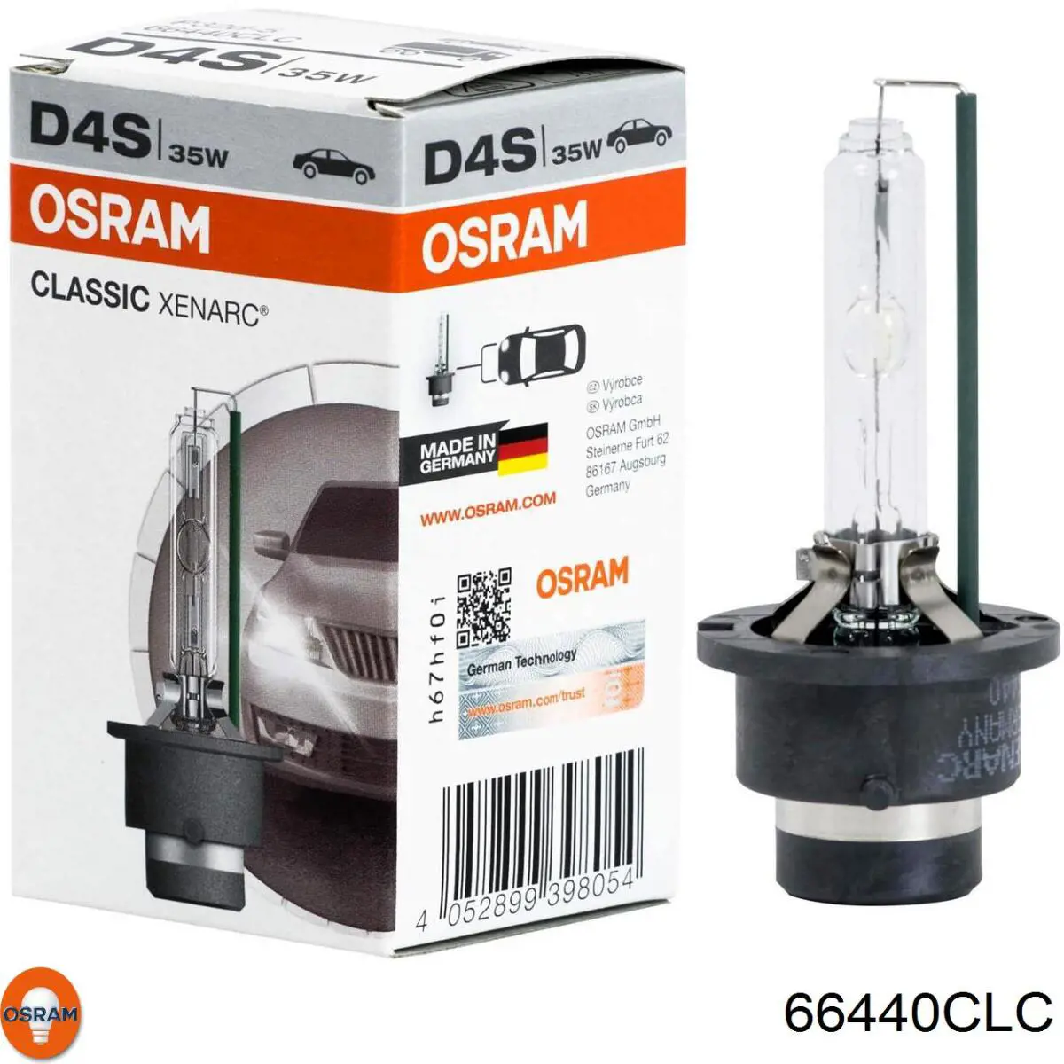 Купити 66440CLC Osram Лампочка ксеноновая