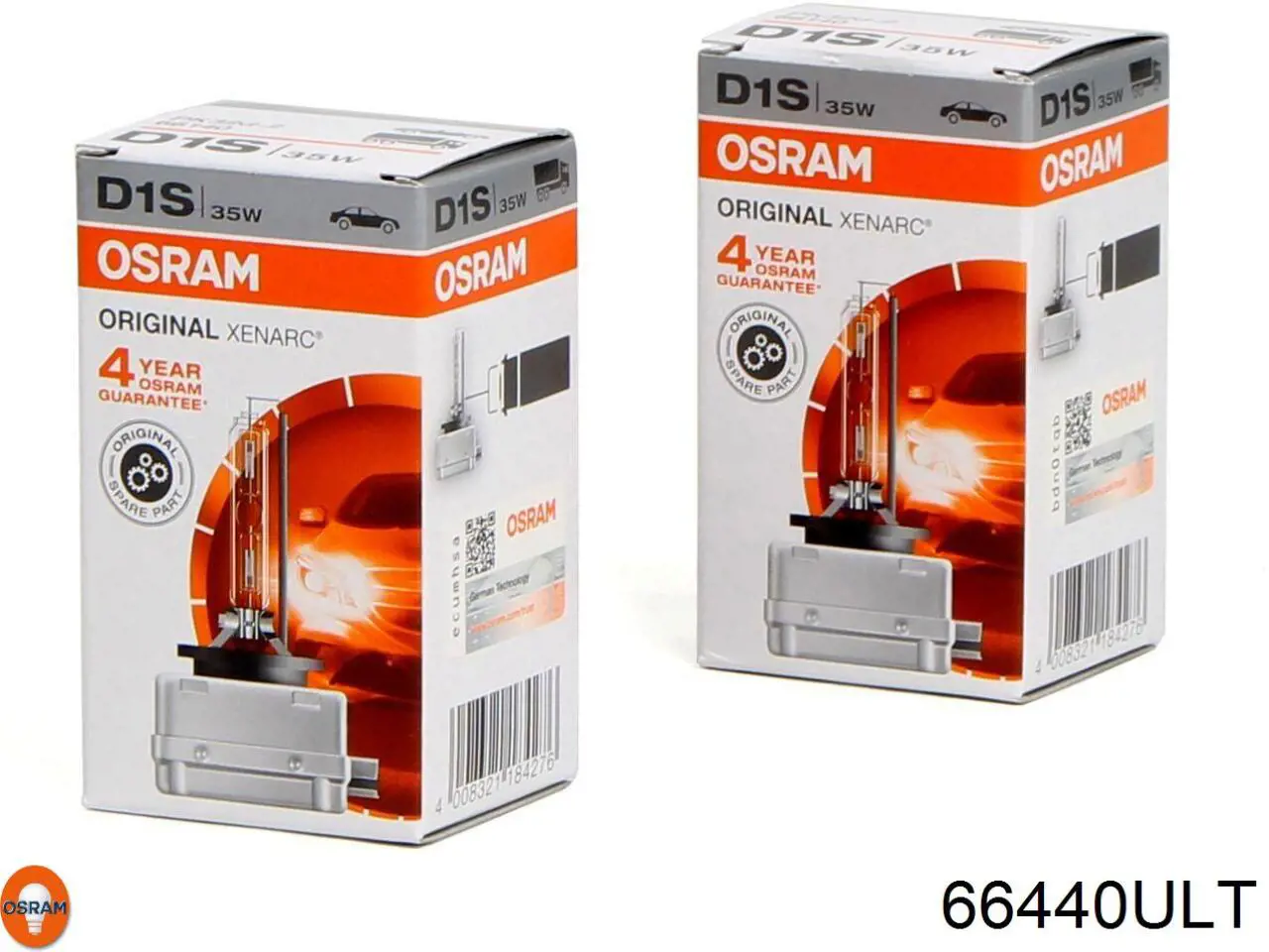 Ксенон Osram 66440ULT ціна, від 38.57 USD