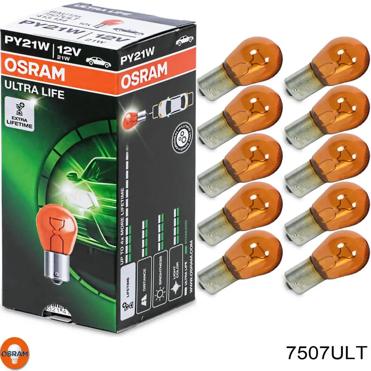 Лампи Osram 7507ULT ціна, від 1.00 USD