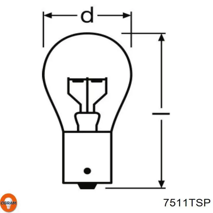 Купити 7511TSP Osram Лампочки