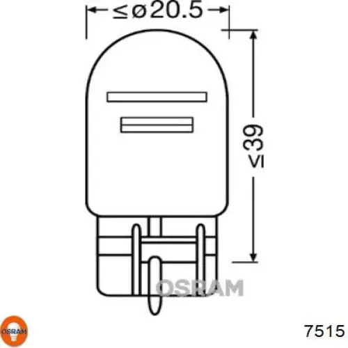 Лампочка 7515 Osram