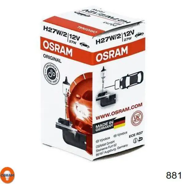 Лампочка 881 Osram