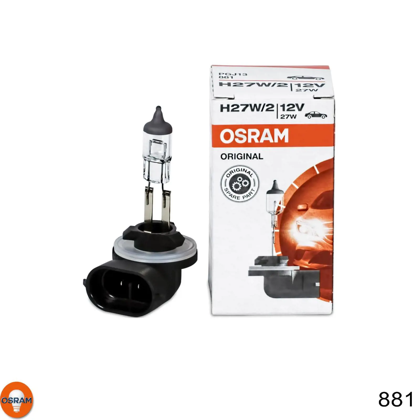 Лампа Osram 881