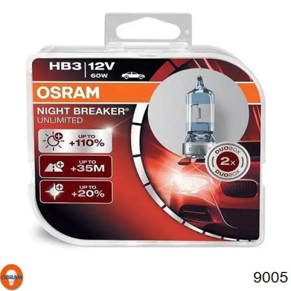 Лампочка галогенна 9005 Osram