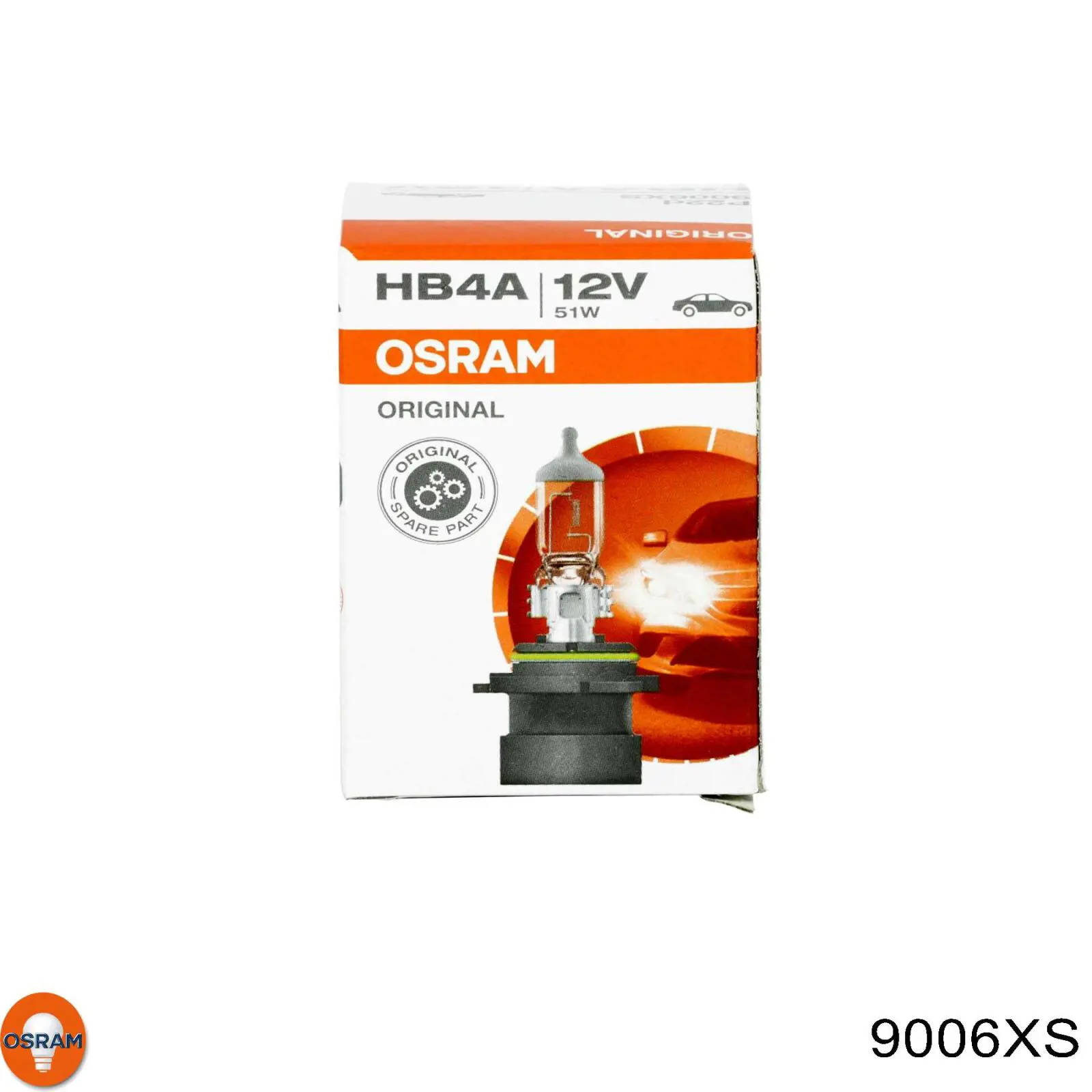 9006XS Osram лампочка галогенна