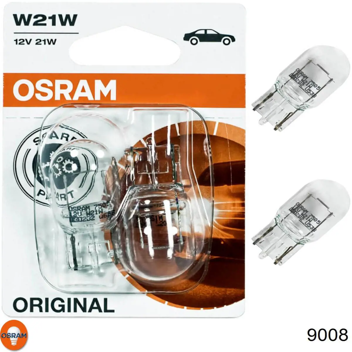 9008 Osram Лампочка галогенна