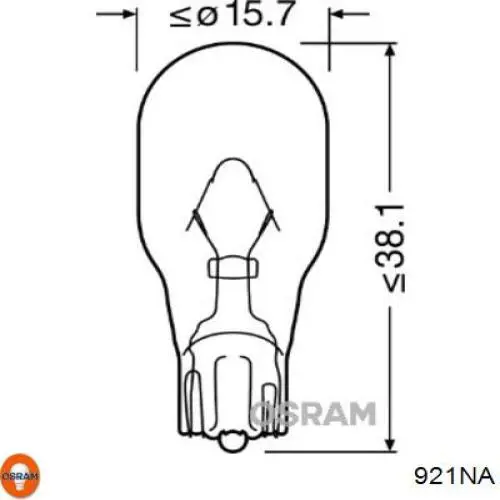 Купити 921NA Osram Лампочки