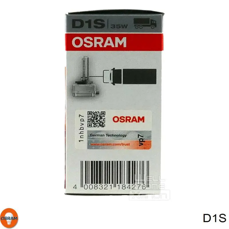 Лампочка ксеноновая D1S Osram