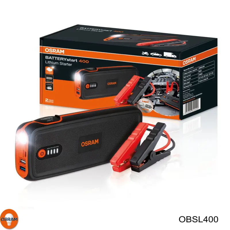 Акумуляторна батарея, АКБ Osram OBSL400