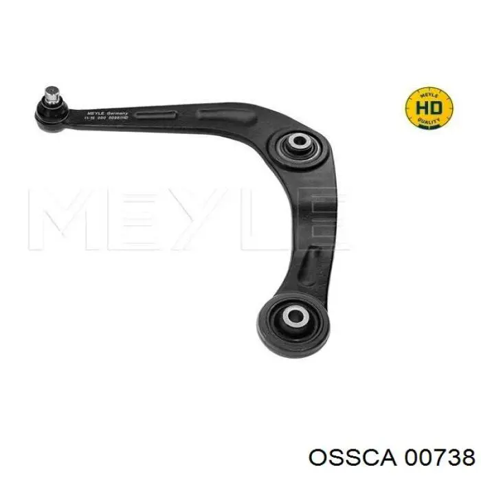 Вижимний підшипник 00738 Ossca