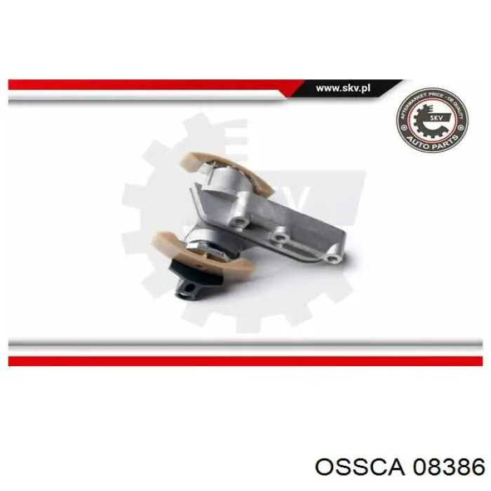 Натягувач ланцюга ГРМ розподілвалів 08386 Ossca