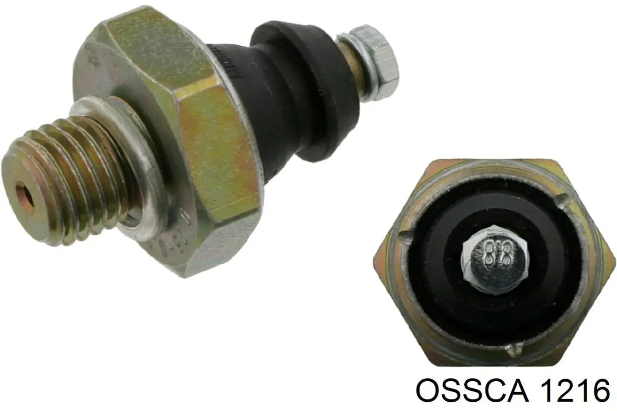 1216 Ossca ремкомплект рульової рейки (механізму г/у, (комплект ущільнень))