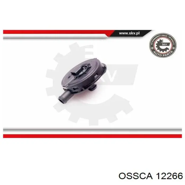 Клапан картерних газів Ossca 12266 ціна, від 22.94 USD