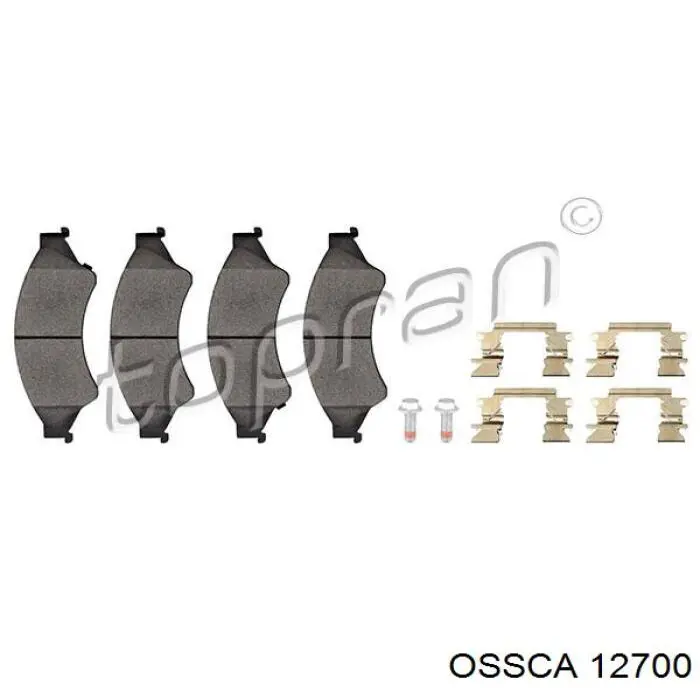 Прокладка верхньої кришки блока циліндрів Ossca 12700 ціна, від 6.74 USD