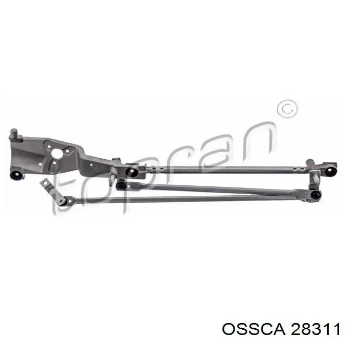 Трапеція щіток лобового скла Ford XS4117K484AE ціна, від 31.46 USD