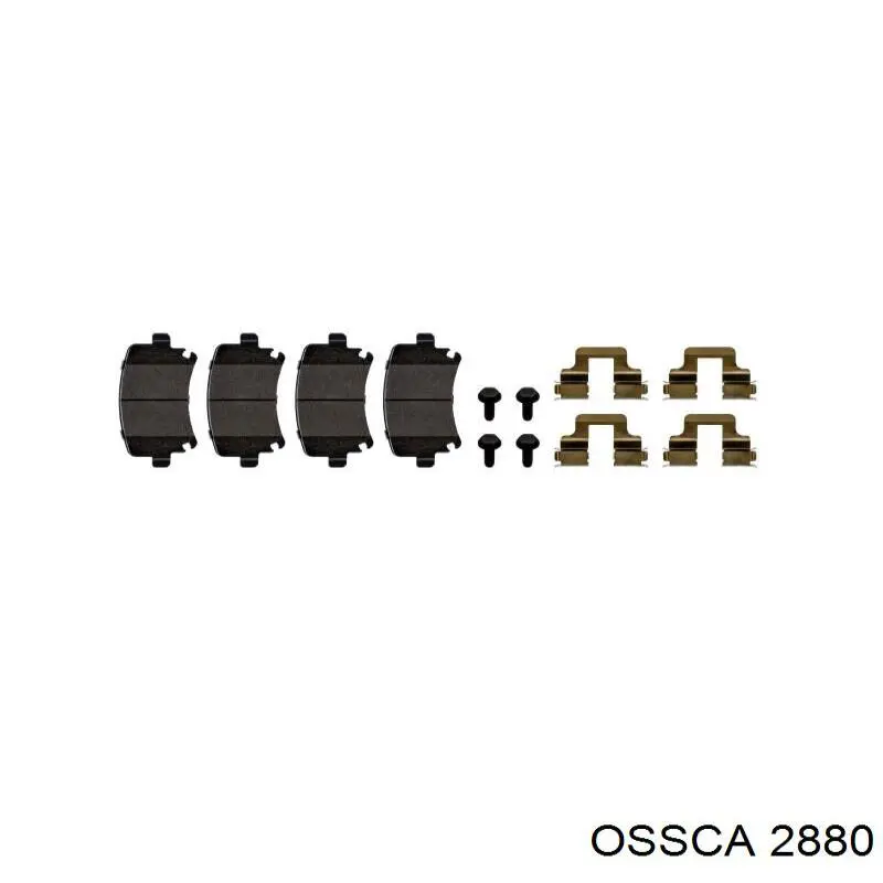 Розпилювач дизельної форсунки 2880 Ossca