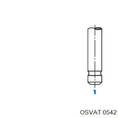 0542EX Osvat клапан випускний