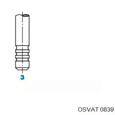 Клапан впускний R4776 Freccia