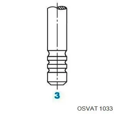 V011673 BGA клапан впускний