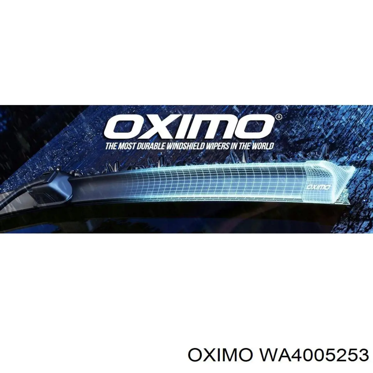 WA4005253 Oximo щітка-двірник лобового скла, комплект з 2-х шт.