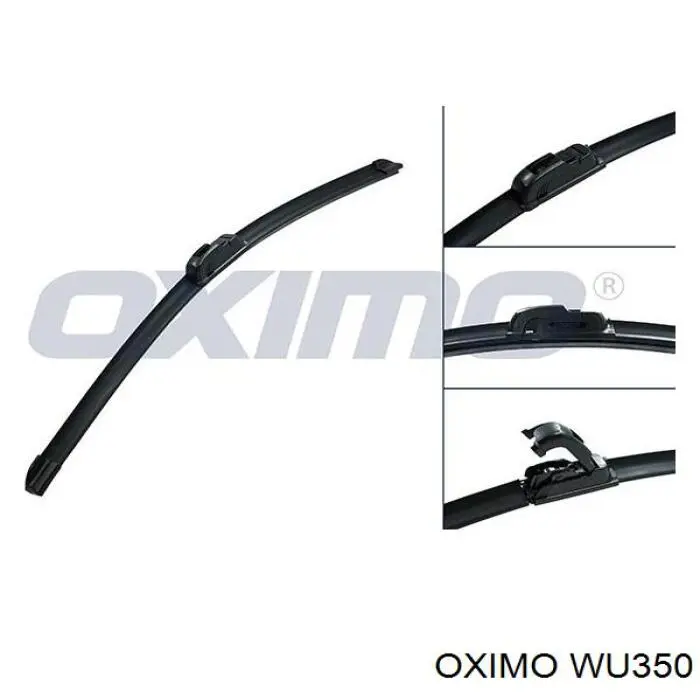 WU350 Oximo щітка-двірник лобового скла, водійська