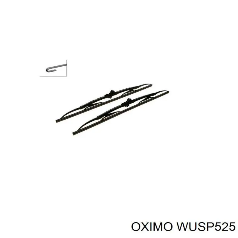 Щітка-двірник лобового скла, пасажирська WUSP525 OXIMO