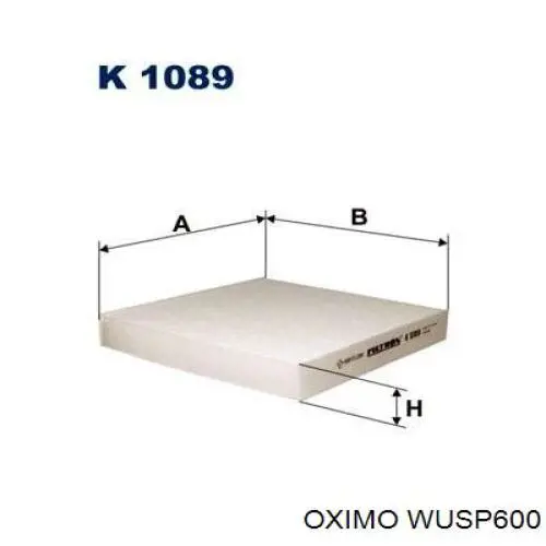 Щітка склоочисника лобового скла, водійська Renault (RVI) 288902829R