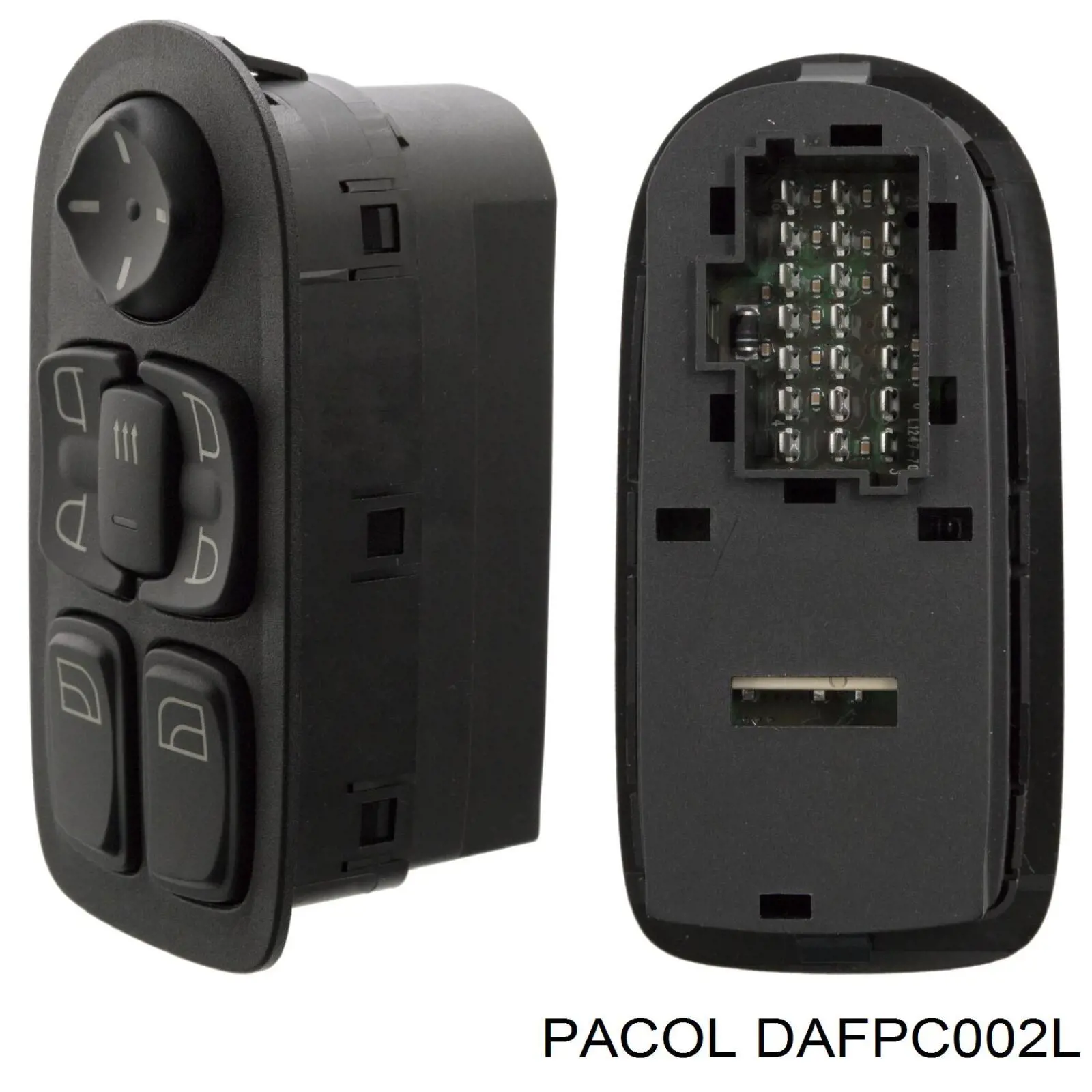 DAFPC002L Pacol механізм склопідіймача двері передньої, лівої