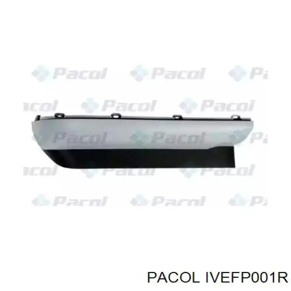 Спойлер переднього бампера, правий Pacol IVEFP001R ціна, від 21.99 USD