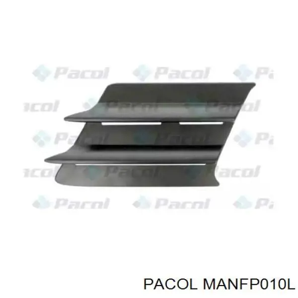 Решітка переднього бампера, ліва Pacol MANFP010L ціна, від 3.04 USD