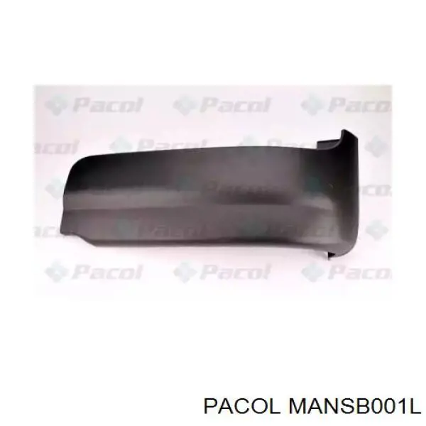 MANSB001L Pacol Бампер передній, ліва частина