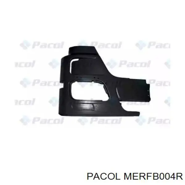 MERFB004R Pacol бампер передній, права частина